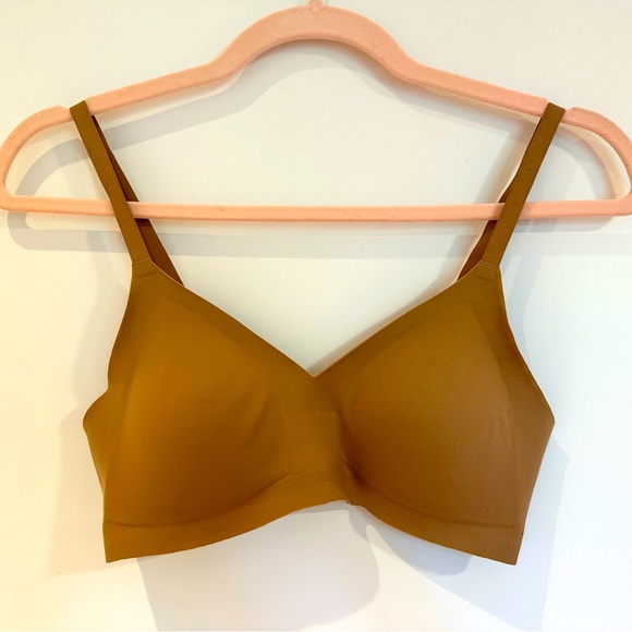 UNDERSTANCE Light 'n Free Wireless Demi T-Shirt Bra 32A/B/C in latte. New - Picture 6 of 7